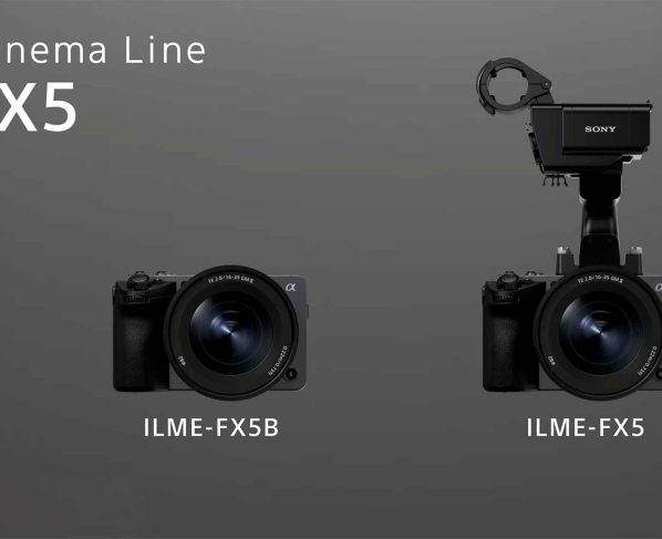 Sony amplia su gama Cinema Line con la nueva FX5: 5K Open Gate, RAW interno y triple ISO base