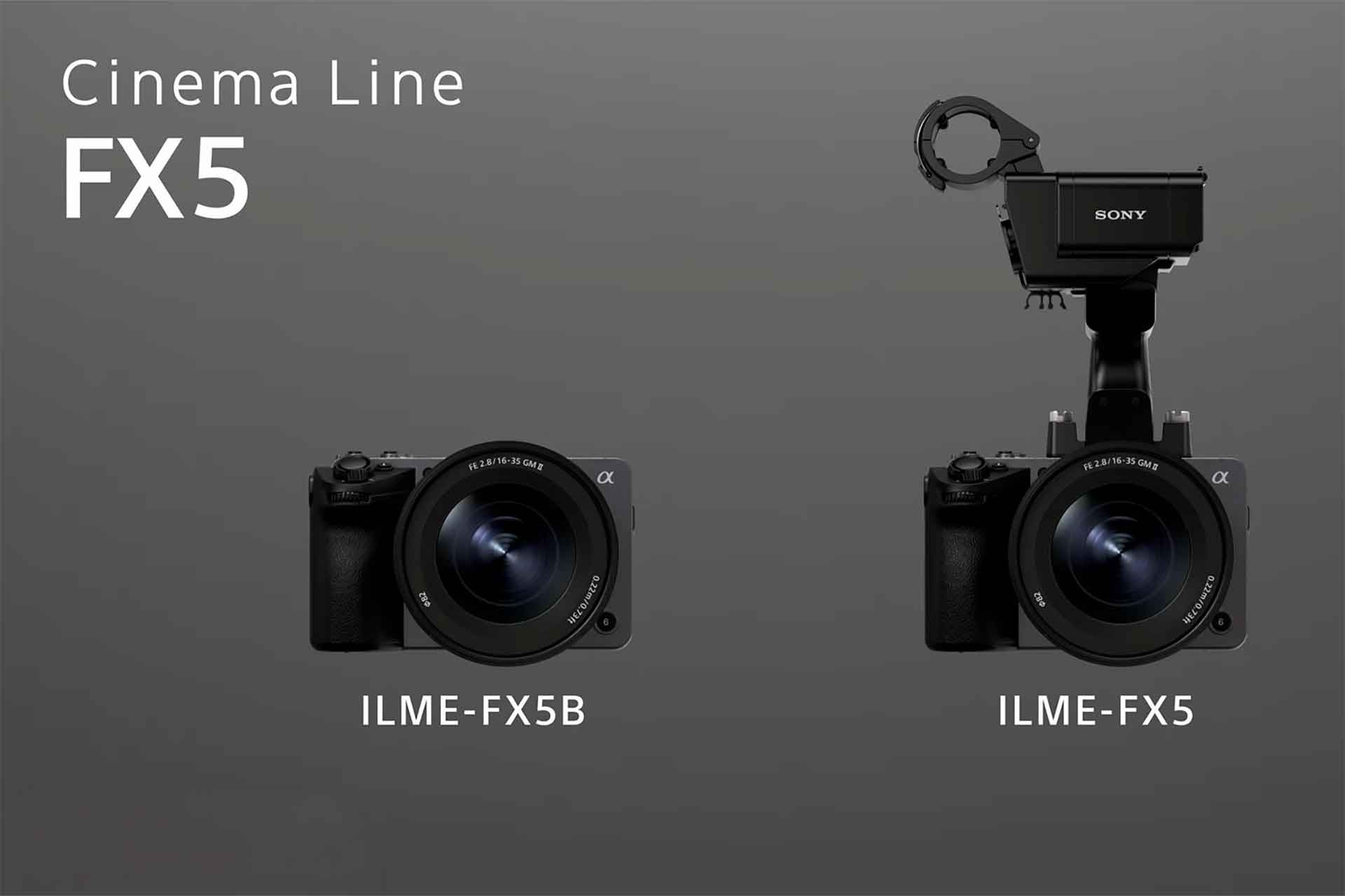 Sony amplia su gama Cinema Line con la nueva FX5: 5K Open Gate, RAW interno y triple ISO base