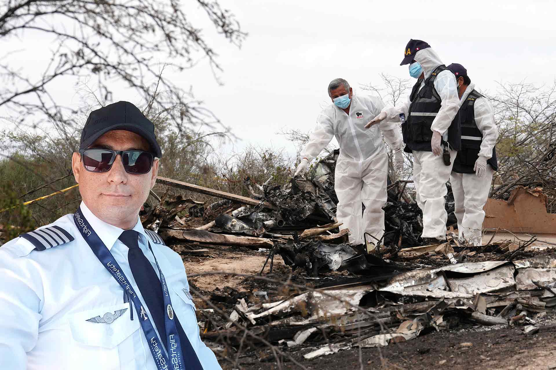 Entregan el cuerpo del piloto Américo Salazar, la primera víctima identificada del accidente aéreo