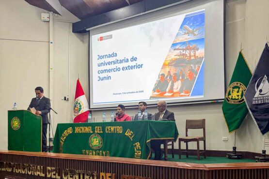 Mincetur impulsa Jornadas Universitarias de Comercio Exterior en Junín para fortalecer la cultura exportadora
