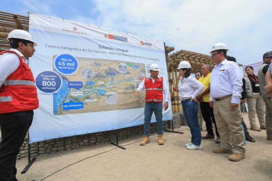 Presidenta Fujimori inauguró obras de prevención de desbordes en Ica y Cañete ante el "Mega Niño"